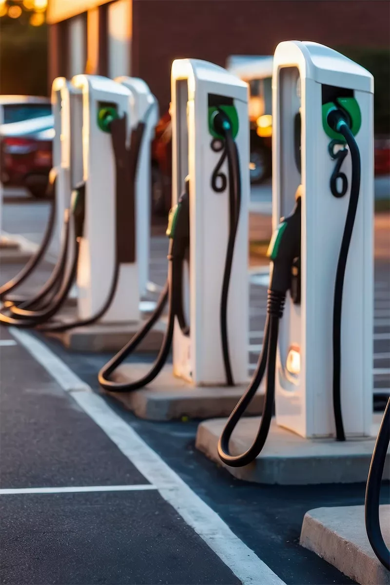 E-mobility charging infrastructure protected by DEHN